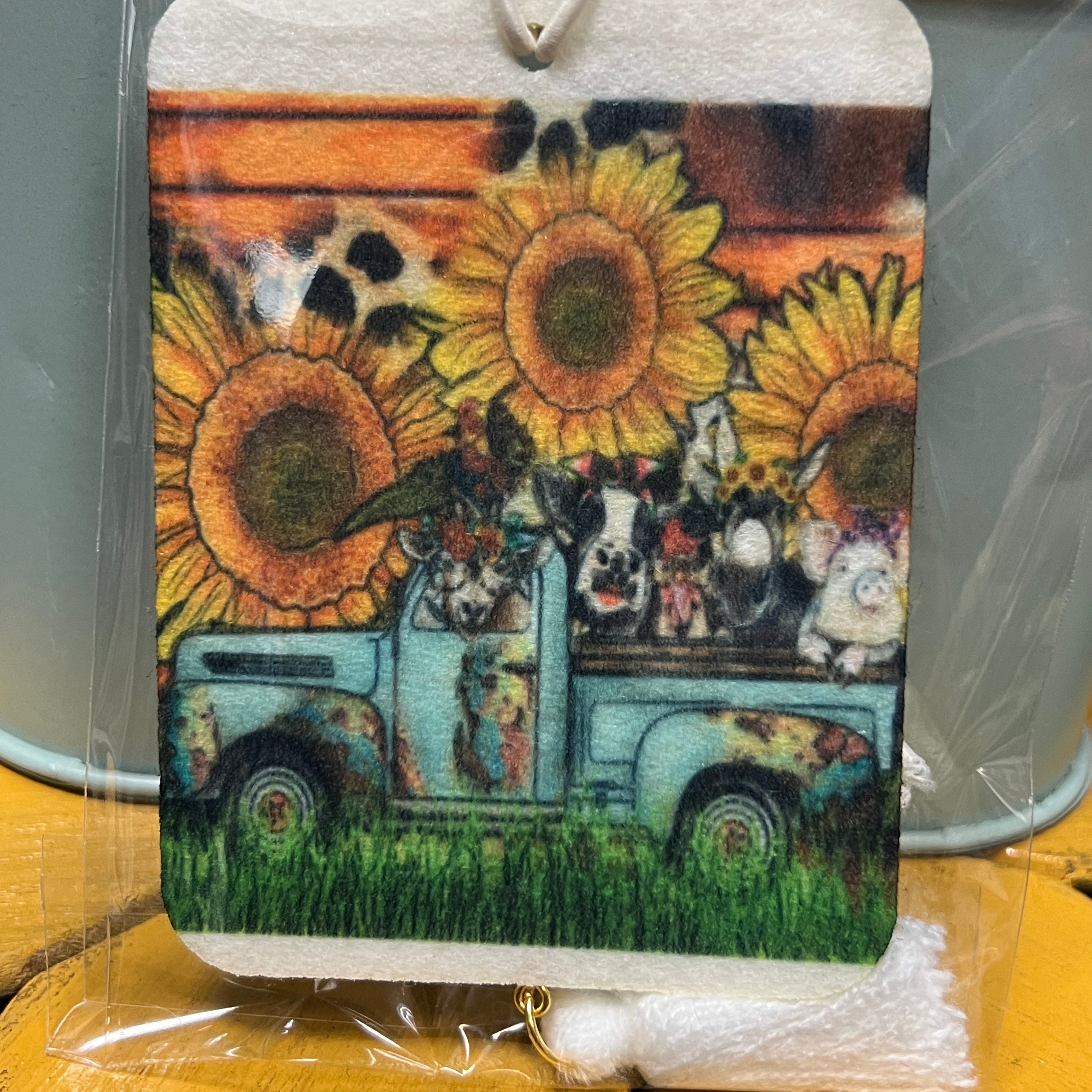 Sunflower and Farm Animals