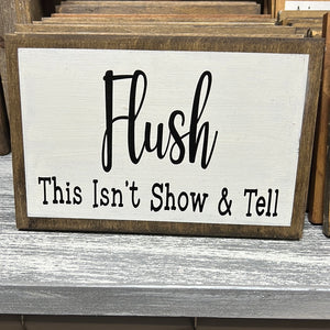 8x5 Wood Sign